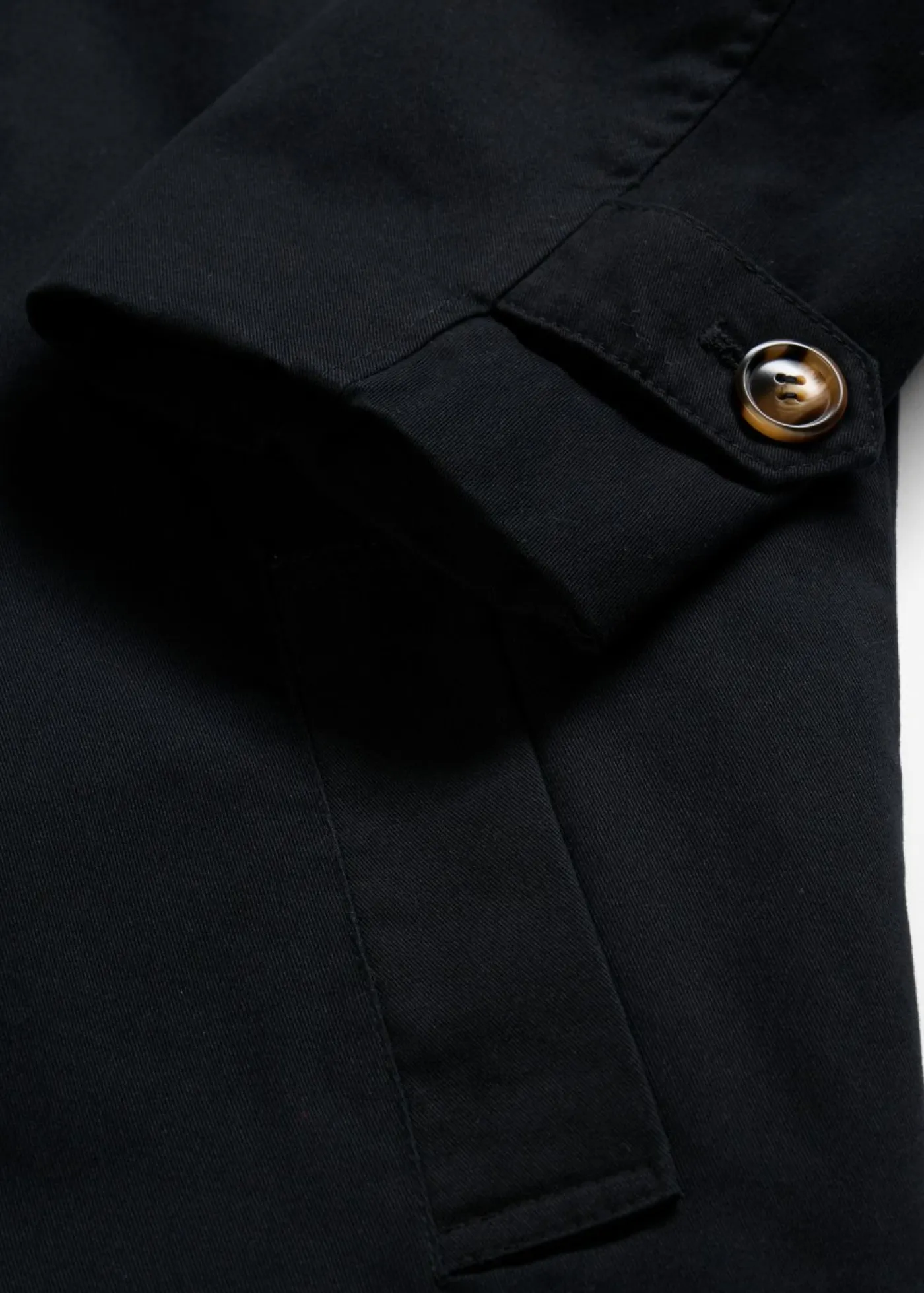 Gabardina de botonera sencilla Mujer Esenciales|Chaquetas Y Abrigos