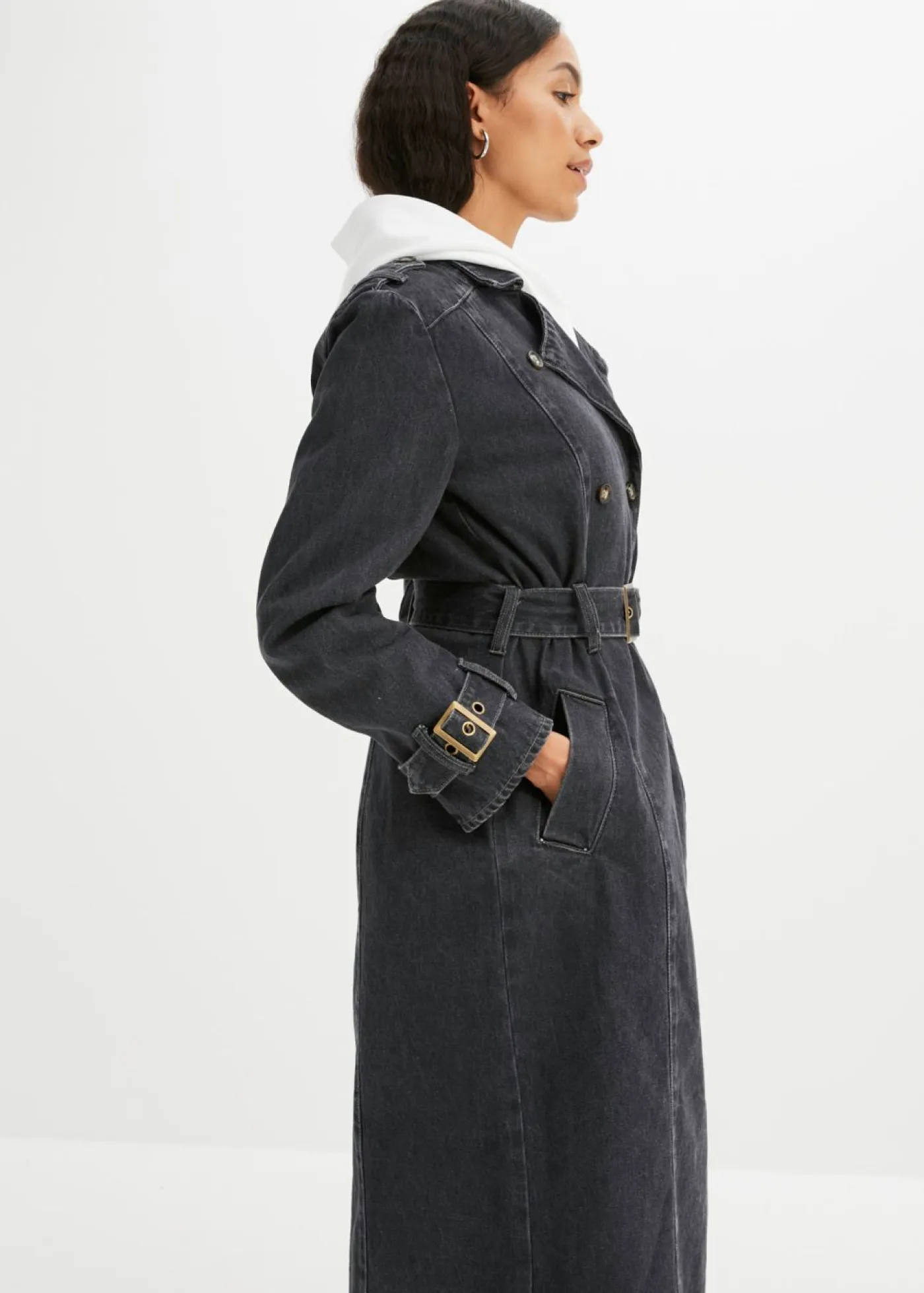Gabardina vaquera Mujer Chaquetas Y Abrigos