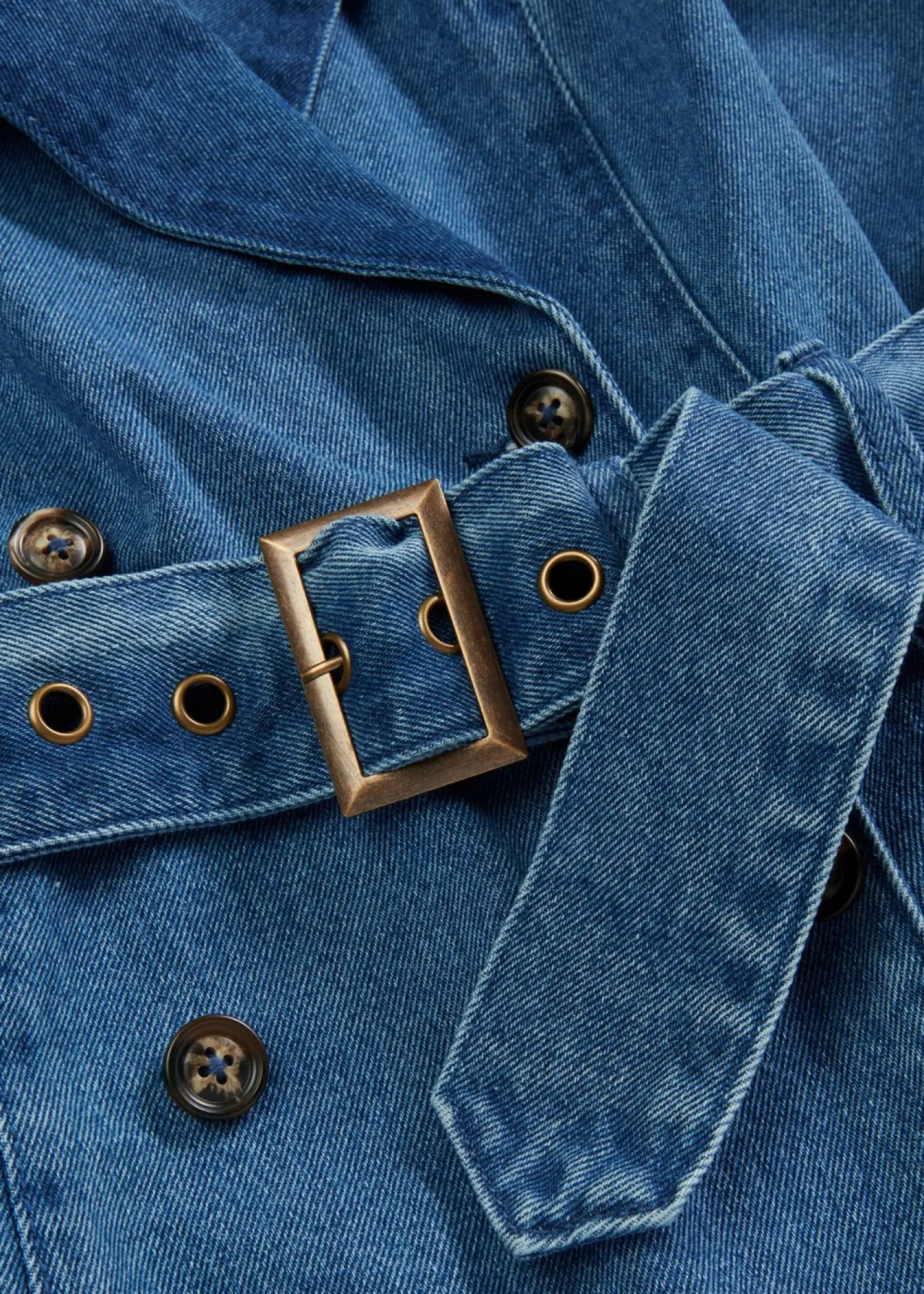 Gabardina vaquera Mujer Chaquetas Y Abrigos