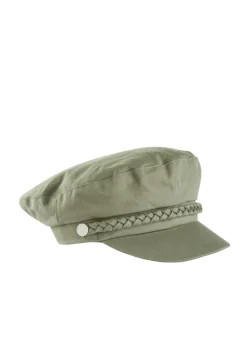 Outlet Gorro marinero con detalle trenzado Mujer Gorras Y Sombreros