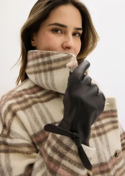 Best Guantes de cuero Mujer Complementos Temáticos·Complementos De Piel|Guantes Y Calentadores