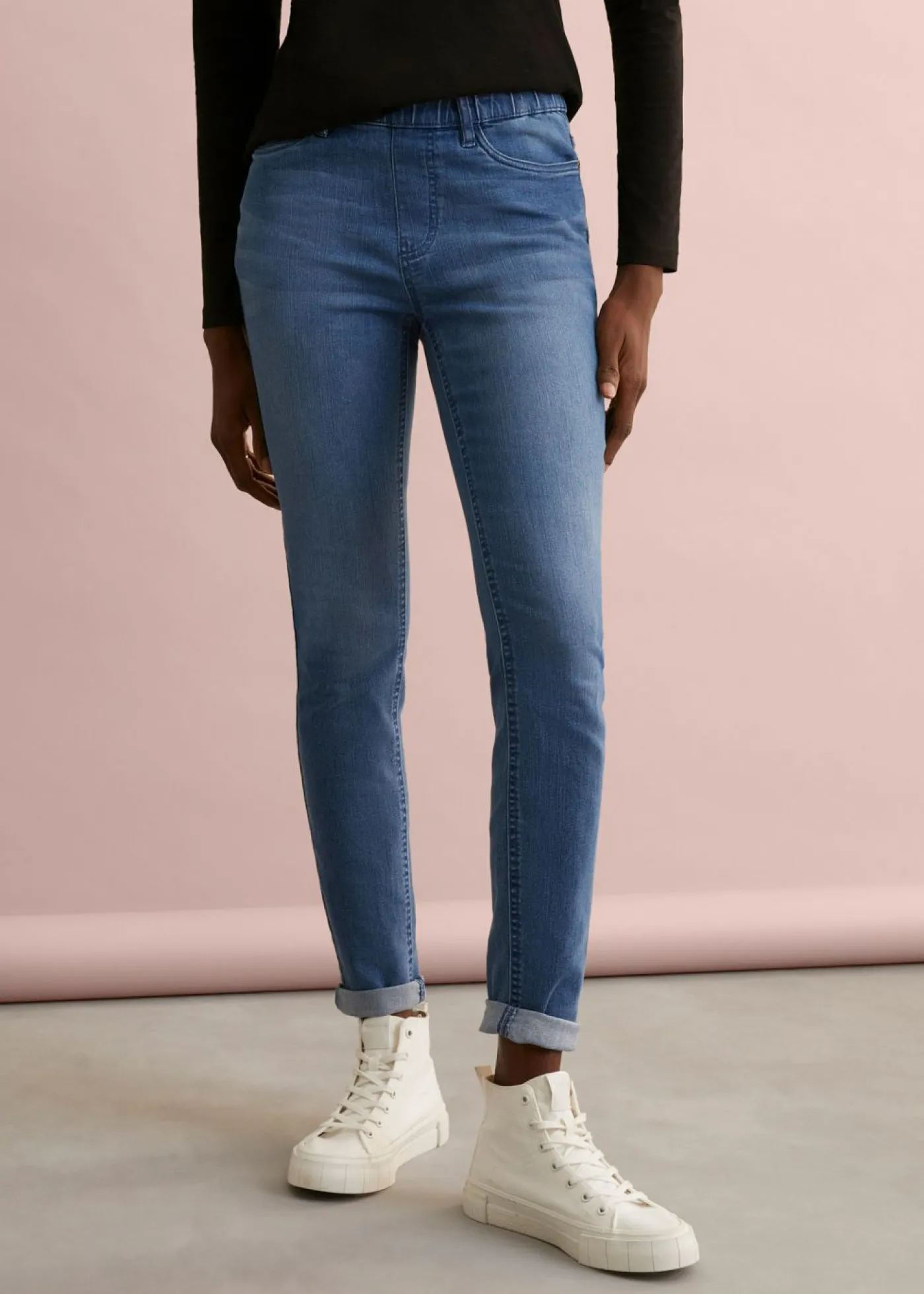 Discount Jeggings de talle medio Mujer Vaqueros