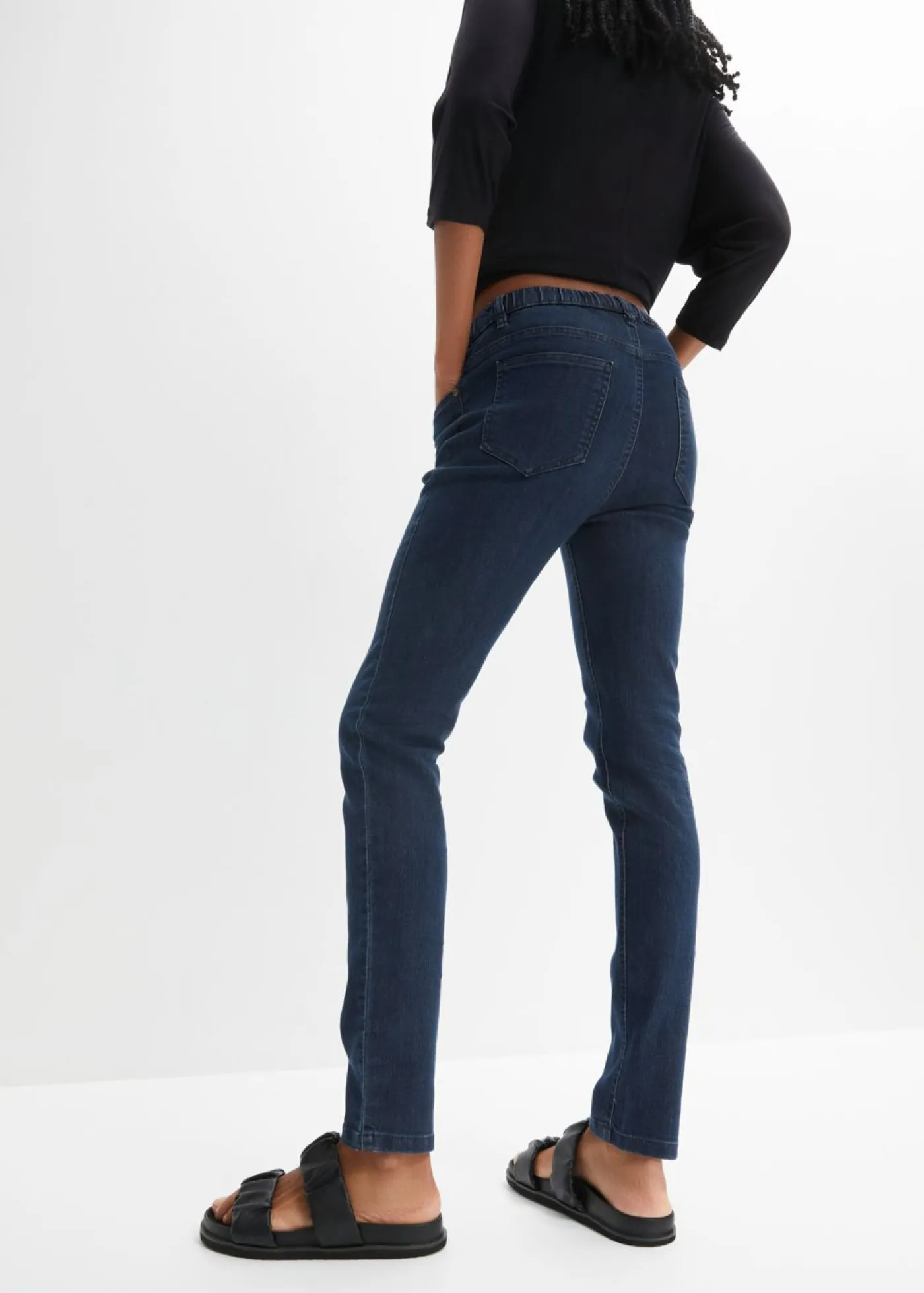 Outlet Jeggings efecto lavado Mujer Vaqueros
