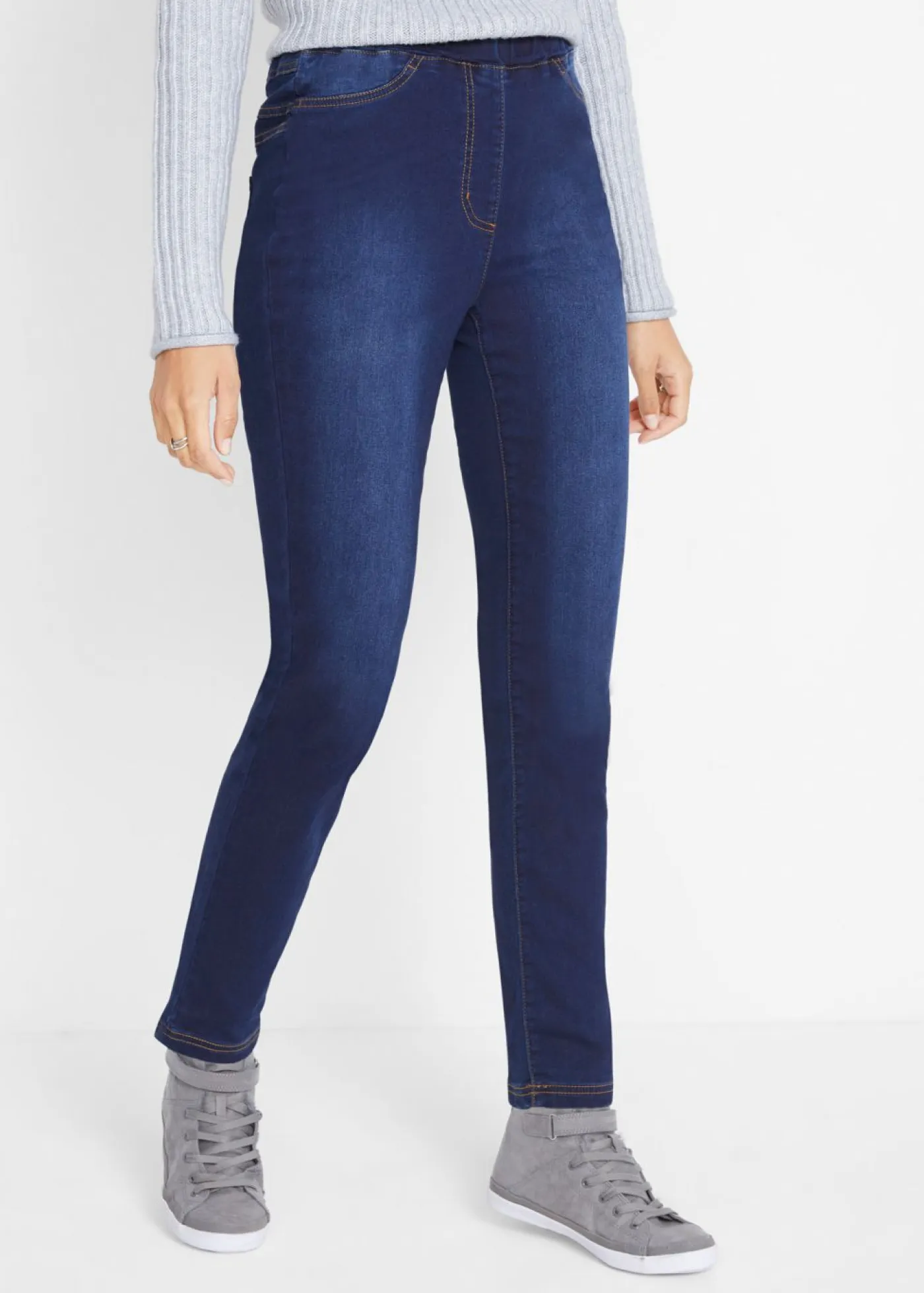 Best Jeggings elásticos, térmicos y funcionales, de tiro alto con cintura cómoda Mujer Ropa Térmica|Vaqueros