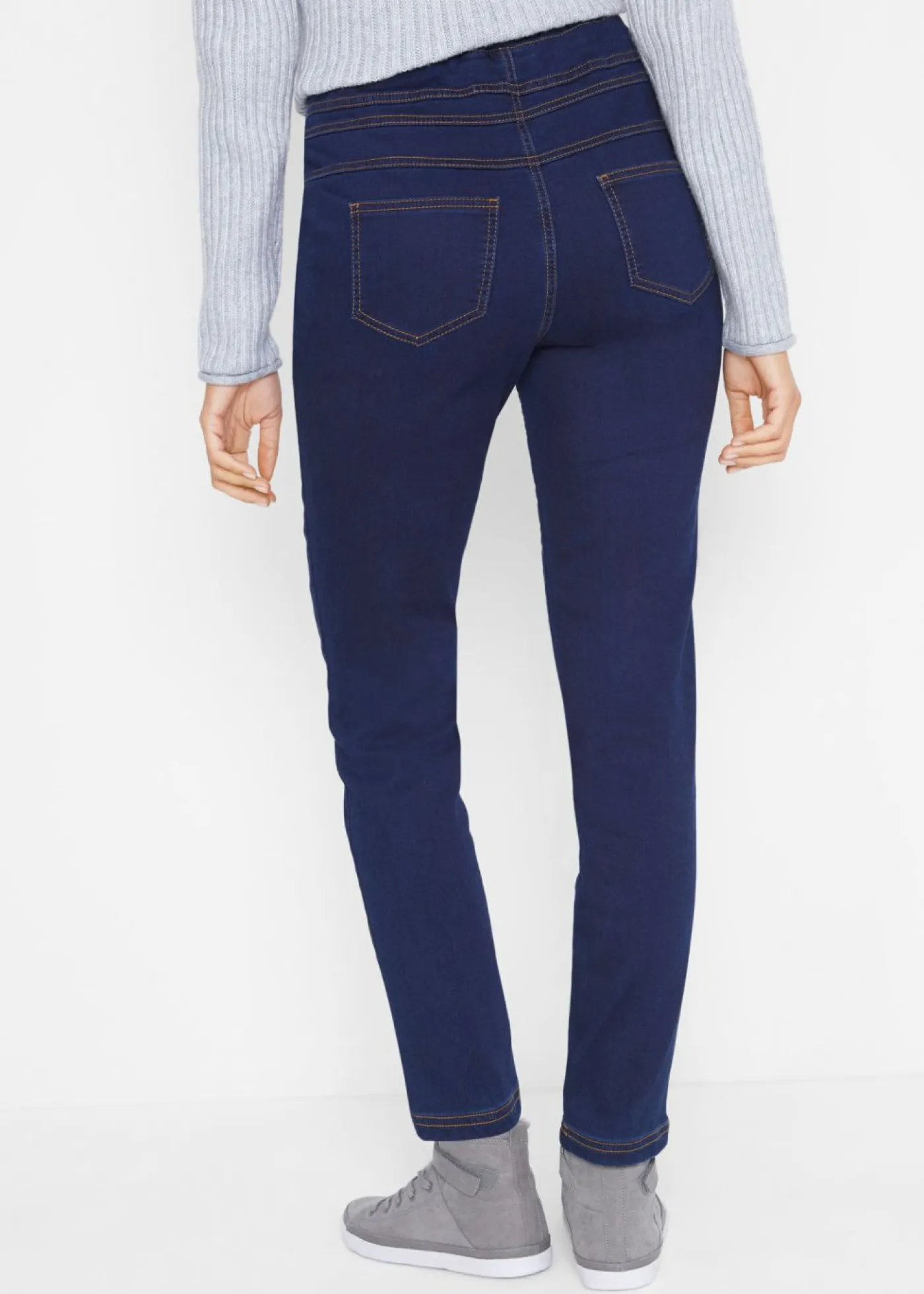 Best Jeggings elásticos, térmicos y funcionales, de tiro alto con cintura cómoda Mujer Ropa Térmica|Vaqueros