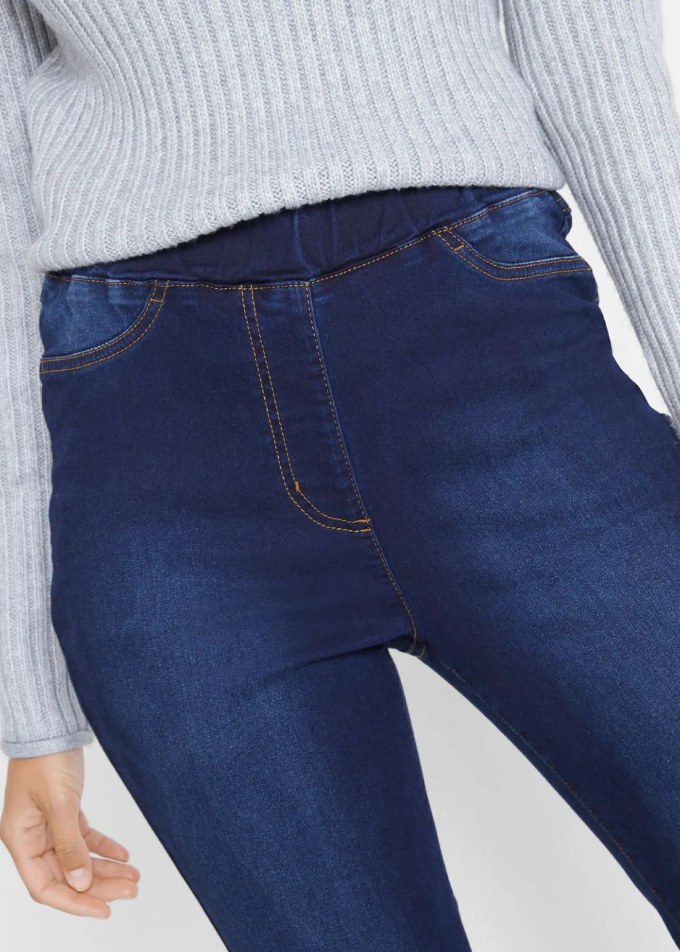 Best Jeggings elásticos, térmicos y funcionales, de tiro alto con cintura cómoda Mujer Ropa Térmica|Vaqueros
