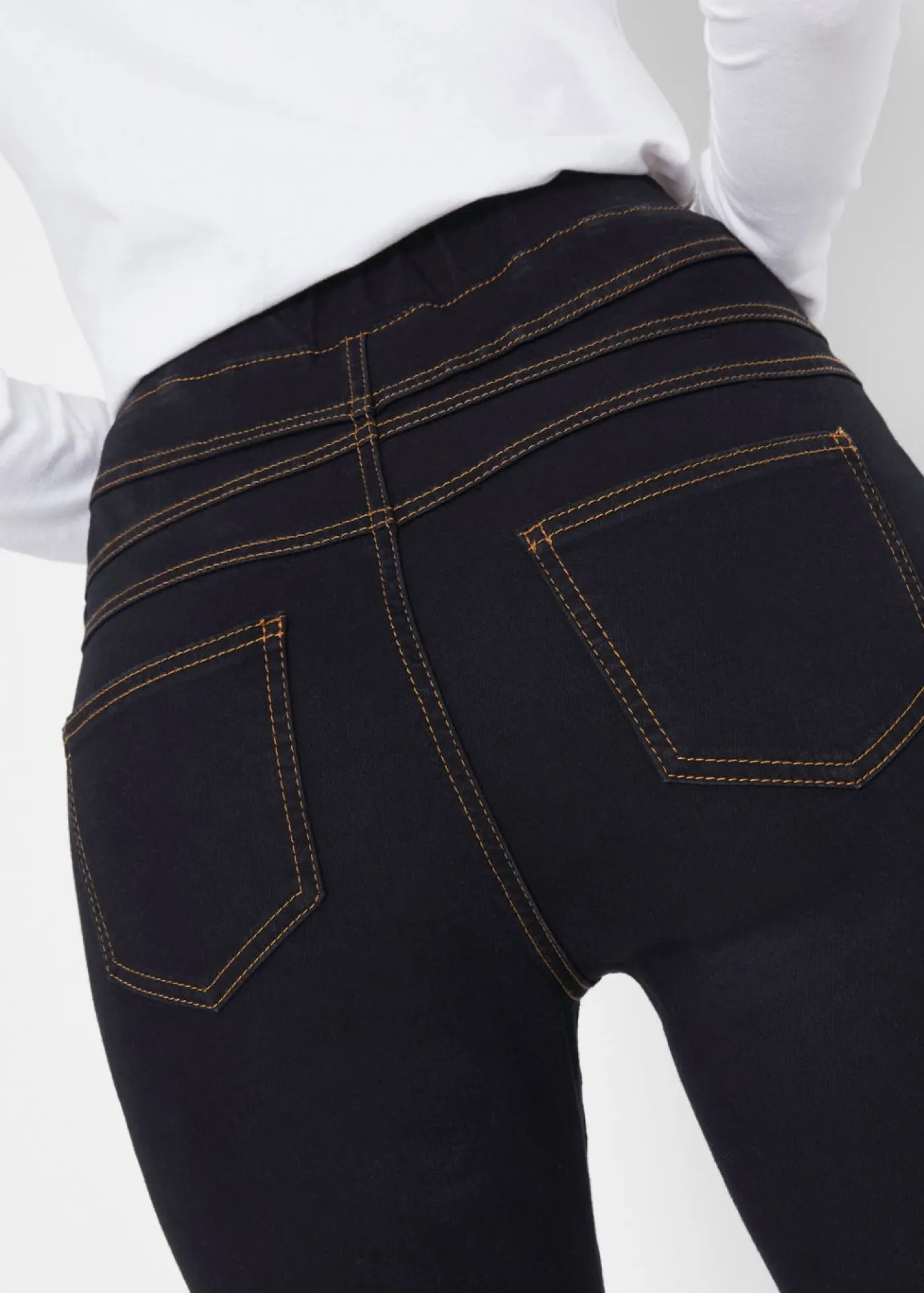 Outlet Jeggings elásticos, térmicos y funcionales, de tiro alto con cintura cómoda Mujer Ropa Térmica|Vaqueros