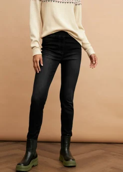 Outlet Jeggings elásticos, térmicos y funcionales, de tiro alto con cintura cómoda Mujer Ropa Térmica|Vaqueros