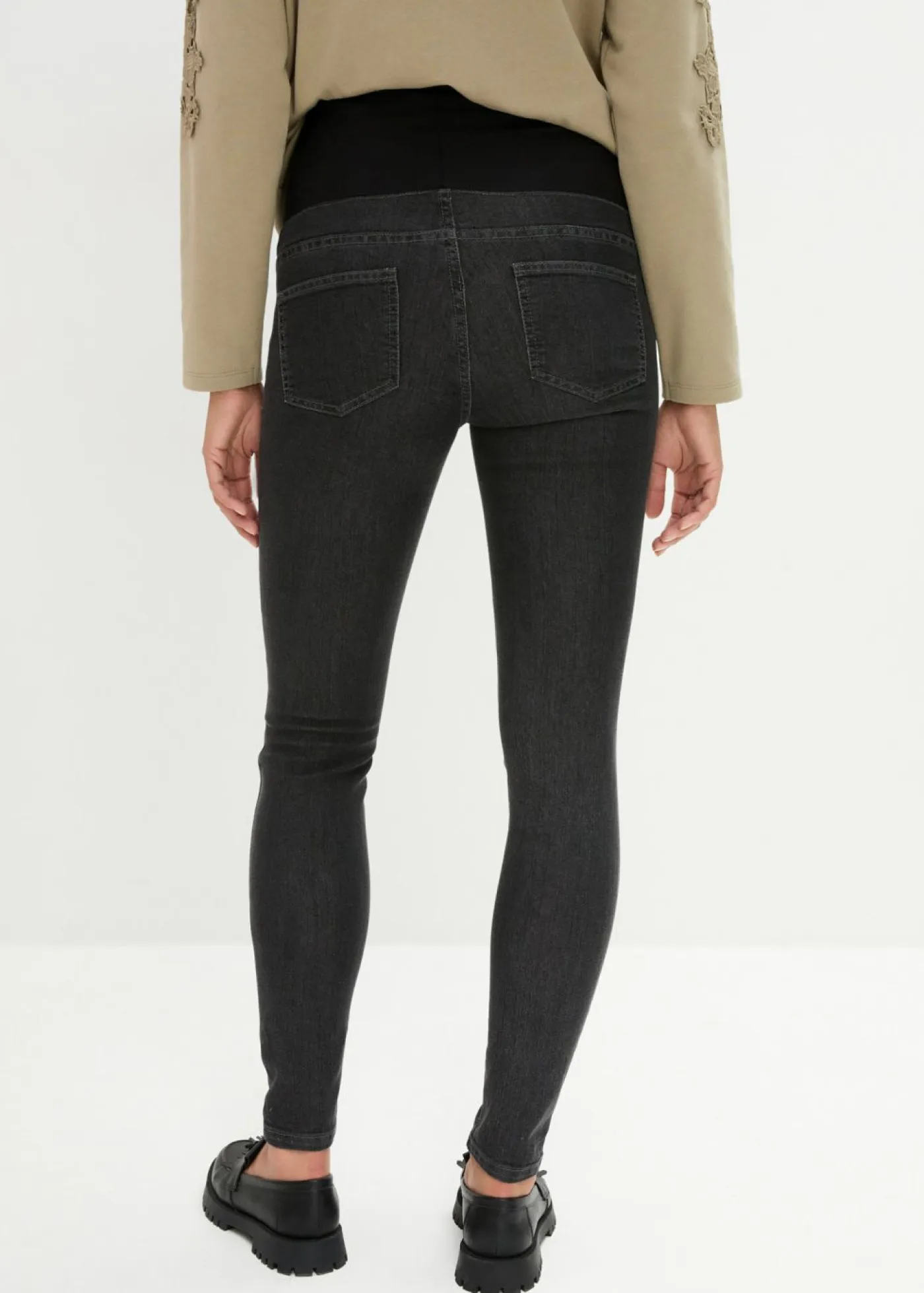 Outlet Jeggings premamá con algodón (2 unidades), skinny Mujer Premamá