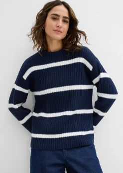 Online Jersey a rayas Mujer Jerséis|Ropa De Punto