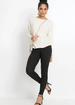 Outlet Jersey acanalado de gran tamaño Mujer Jerséis|Ropa De Punto