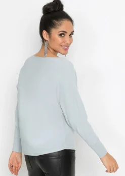 New Jersey acanalado de gran tamaño Mujer Jerséis|Ropa De Punto