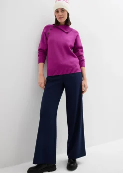 New Jersey asimétrico Mujer Jerséis|Ropa De Punto