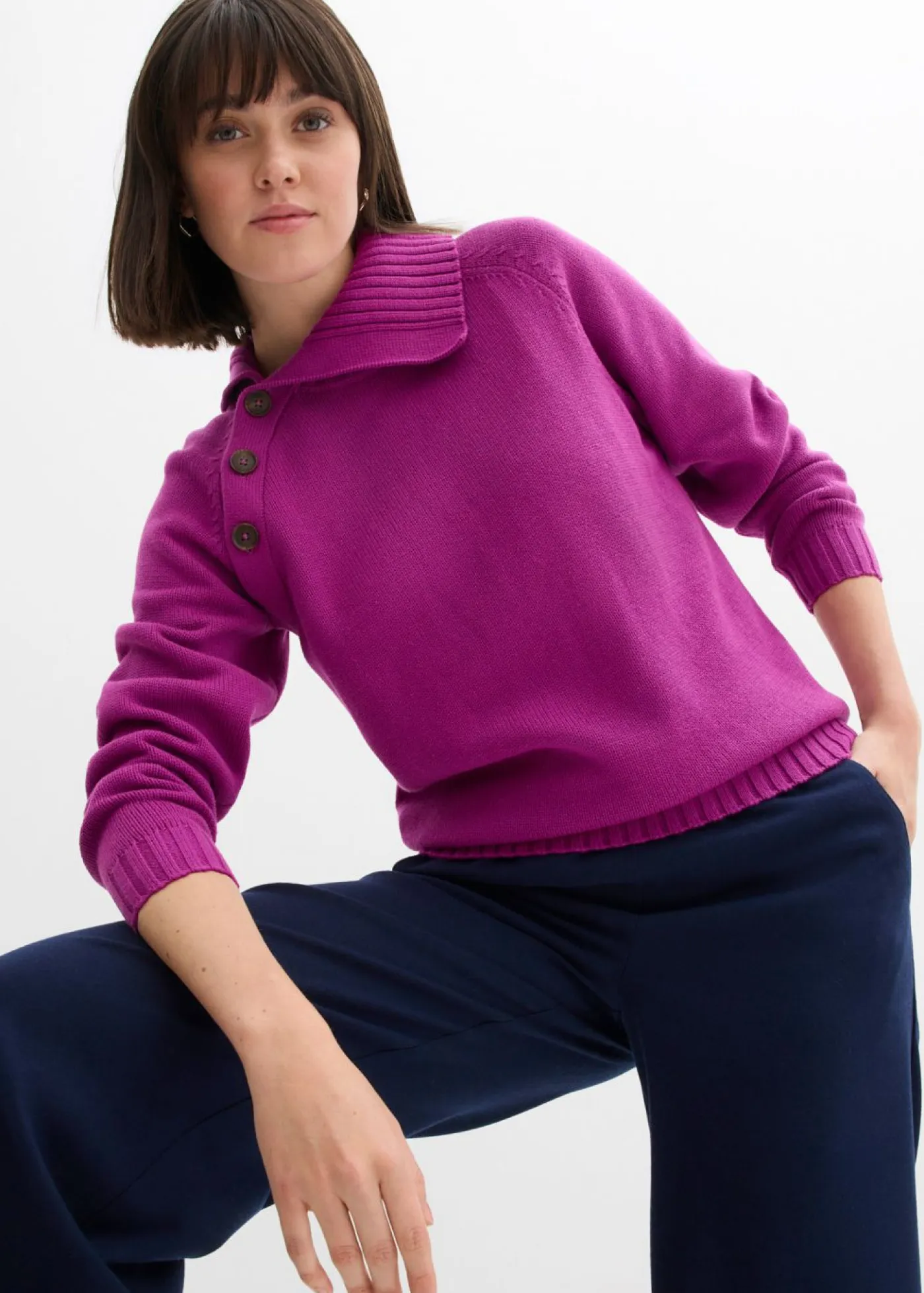 New Jersey asimétrico Mujer Jerséis|Ropa De Punto