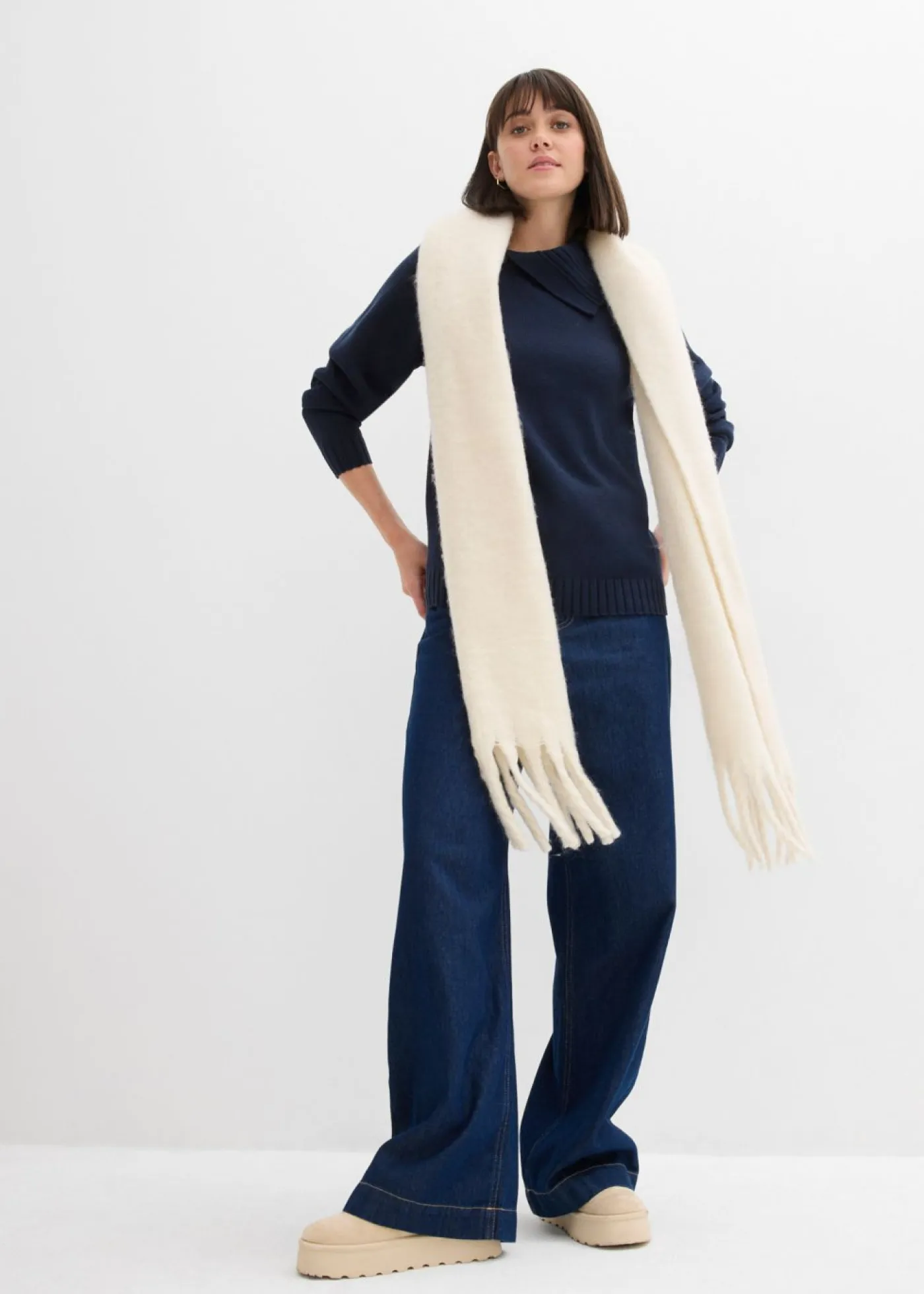New Jersey asimétrico Mujer Jerséis|Ropa De Punto