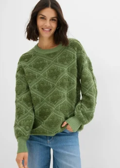 Clearance Jersey boxy de punto Mujer Jerséis|Ropa De Punto