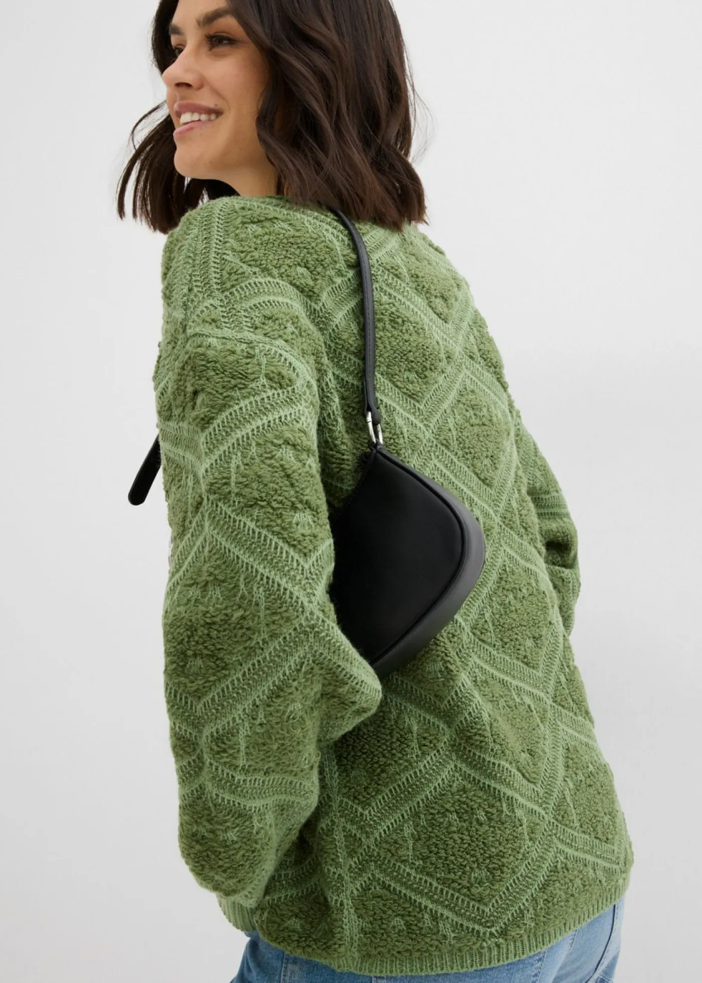 Clearance Jersey boxy de punto Mujer Jerséis|Ropa De Punto