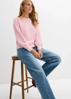 Outlet Jersey con algodón Mujer Jerséis|Ropa De Punto