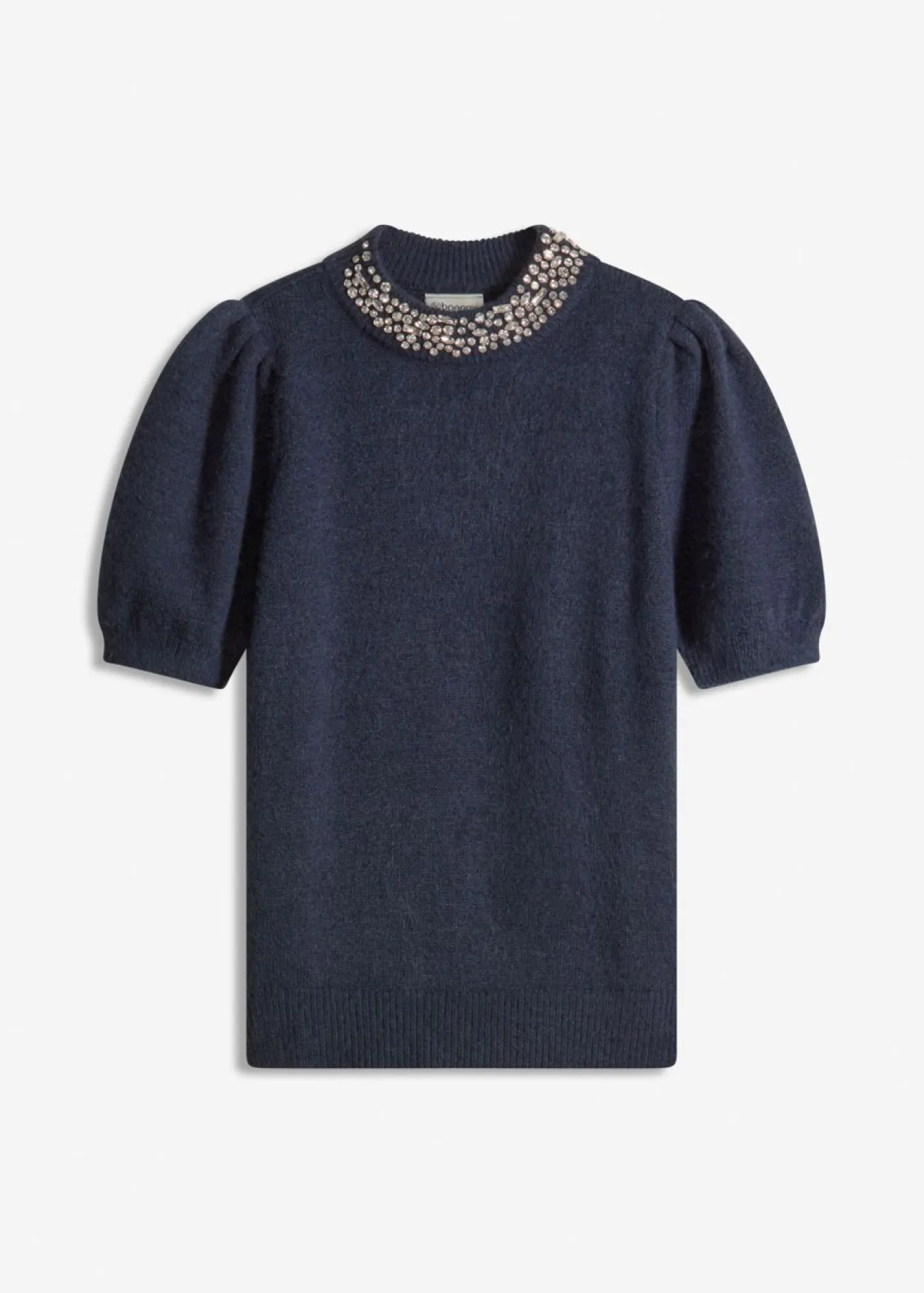 Sale Jersey con aplicación de piedras brillantes Mujer Jerséis|Ropa De Punto