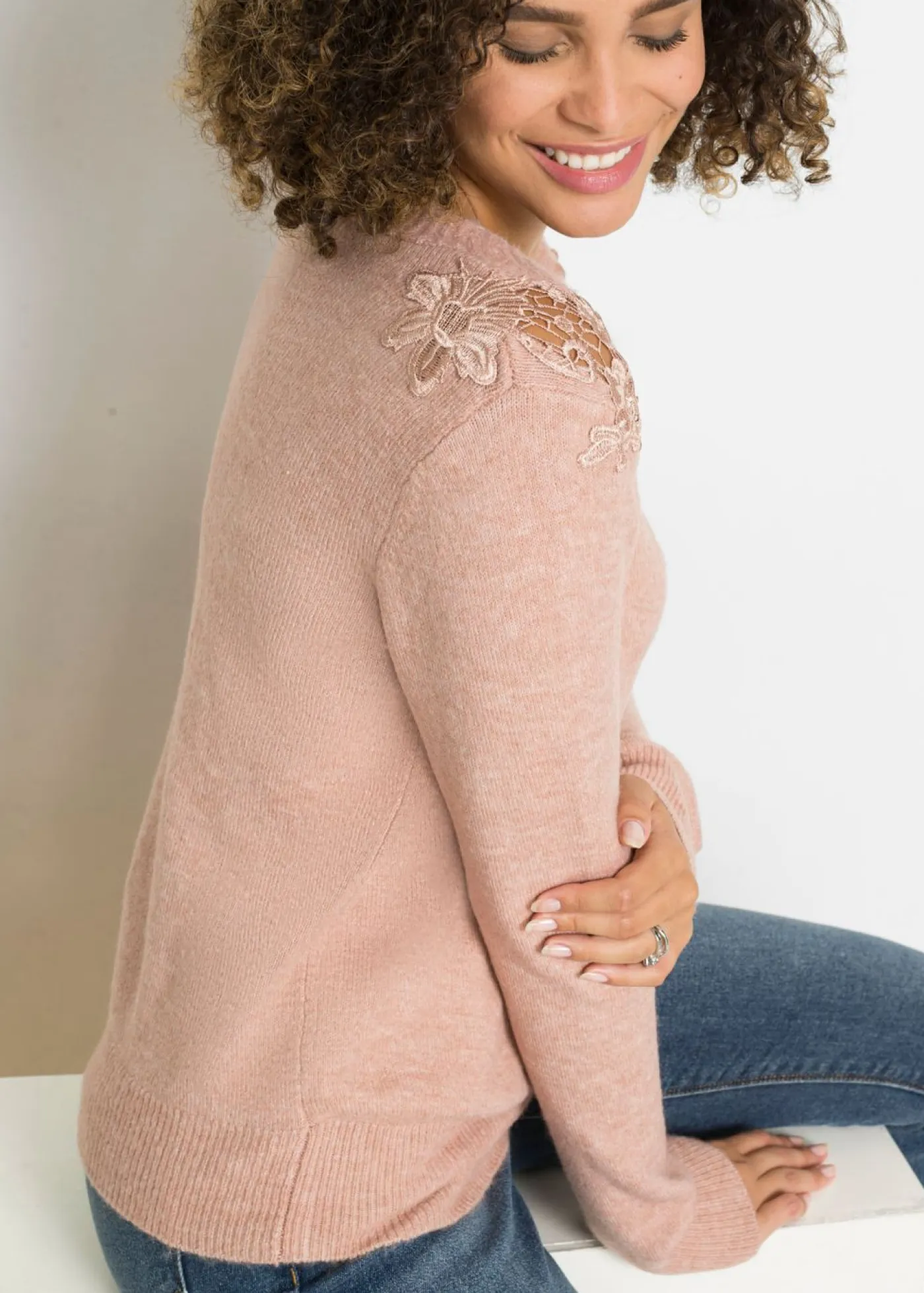 Discount Jersey con aspecto cruzado Mujer Jerséis|Ropa De Punto