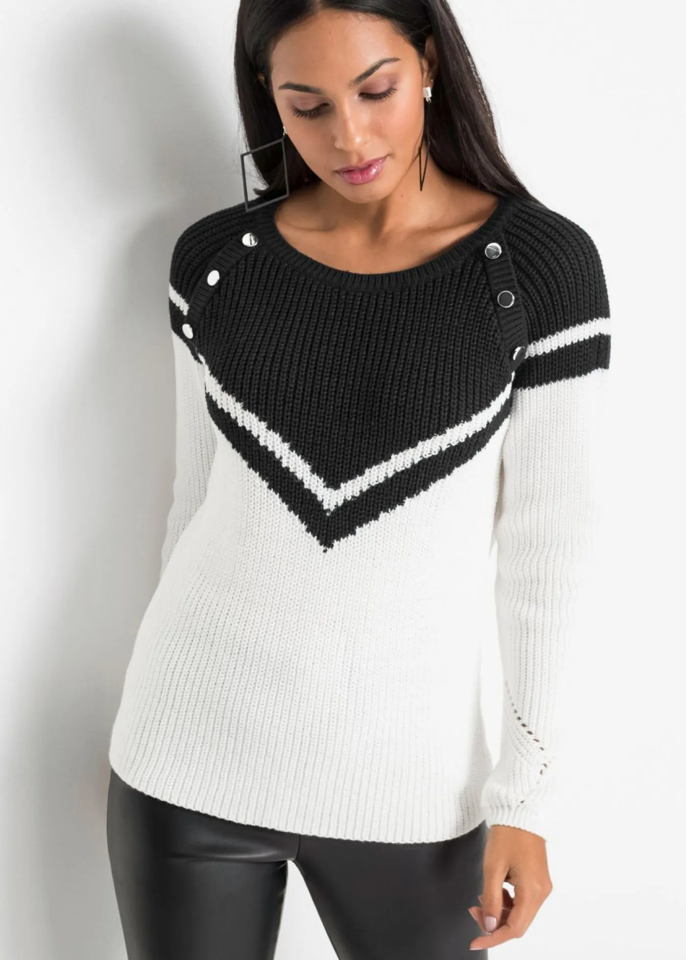 Outlet Jersey con botones Mujer Jerséis|Ropa De Punto