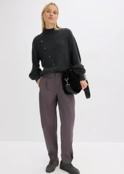 Clearance Jersey con botones Mujer Jerséis|Ropa De Punto