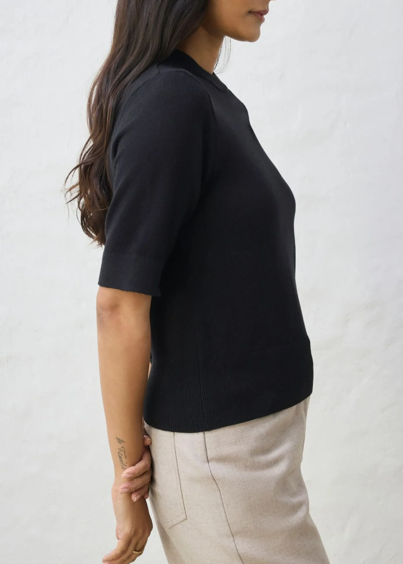 Online Jersey con contenido de seda Mujer Premium|Jerséis