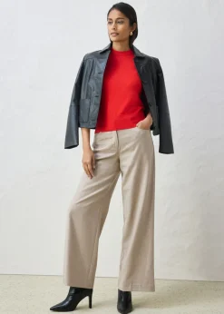 New Jersey con contenido de seda Mujer Premium|Jerséis
