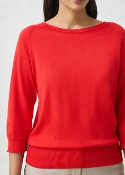 Clearance Jersey con contenido de seda Mujer Premium|Jerséis