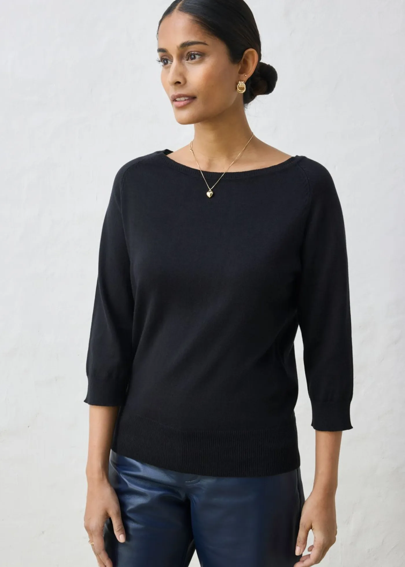 Clearance Jersey con contenido de seda Mujer Premium|Jerséis