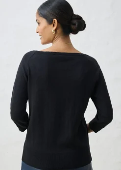 Clearance Jersey con contenido de seda Mujer Premium|Jerséis