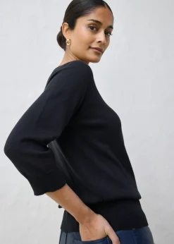 Clearance Jersey con contenido de seda Mujer Premium|Jerséis