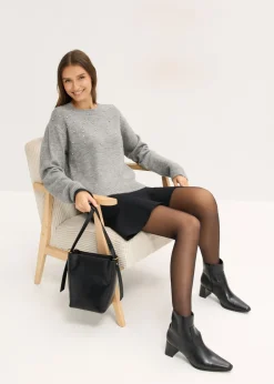 Jersey con corte boxy Mujer Jerséis|Ropa De Punto