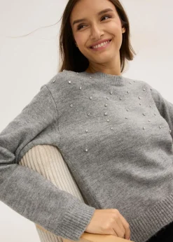 Jersey con corte boxy Mujer Jerséis|Ropa De Punto