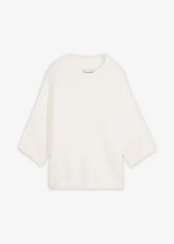 Sale Jersey con corte boxy de mezcla de viscosa suave Mujer Jerséis|Ropa De Punto