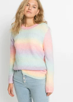 Online Jersey con degradado cromático Mujer Jerséis|Ropa De Punto