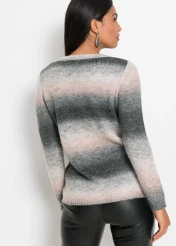 Online Jersey con degradado de color Mujer Jerséis|Ropa De Punto