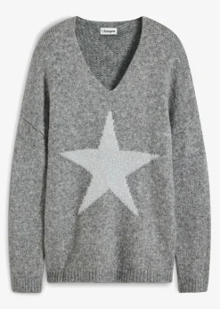 Discount Jersey con estrellas Mujer Jerséis|Ropa De Punto