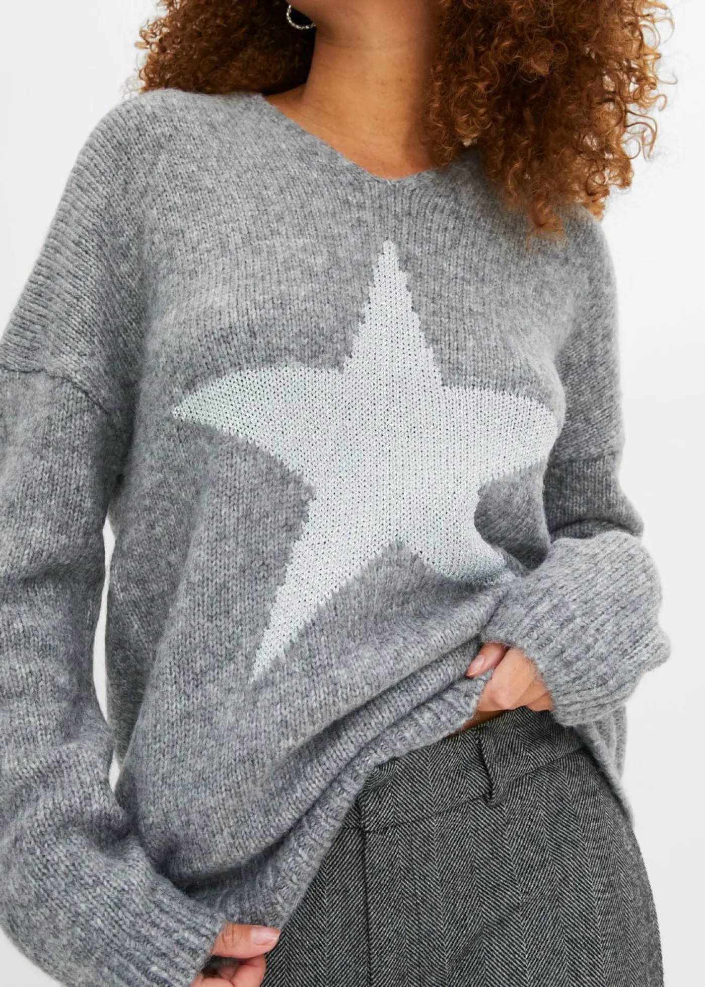 Discount Jersey con estrellas Mujer Jerséis|Ropa De Punto