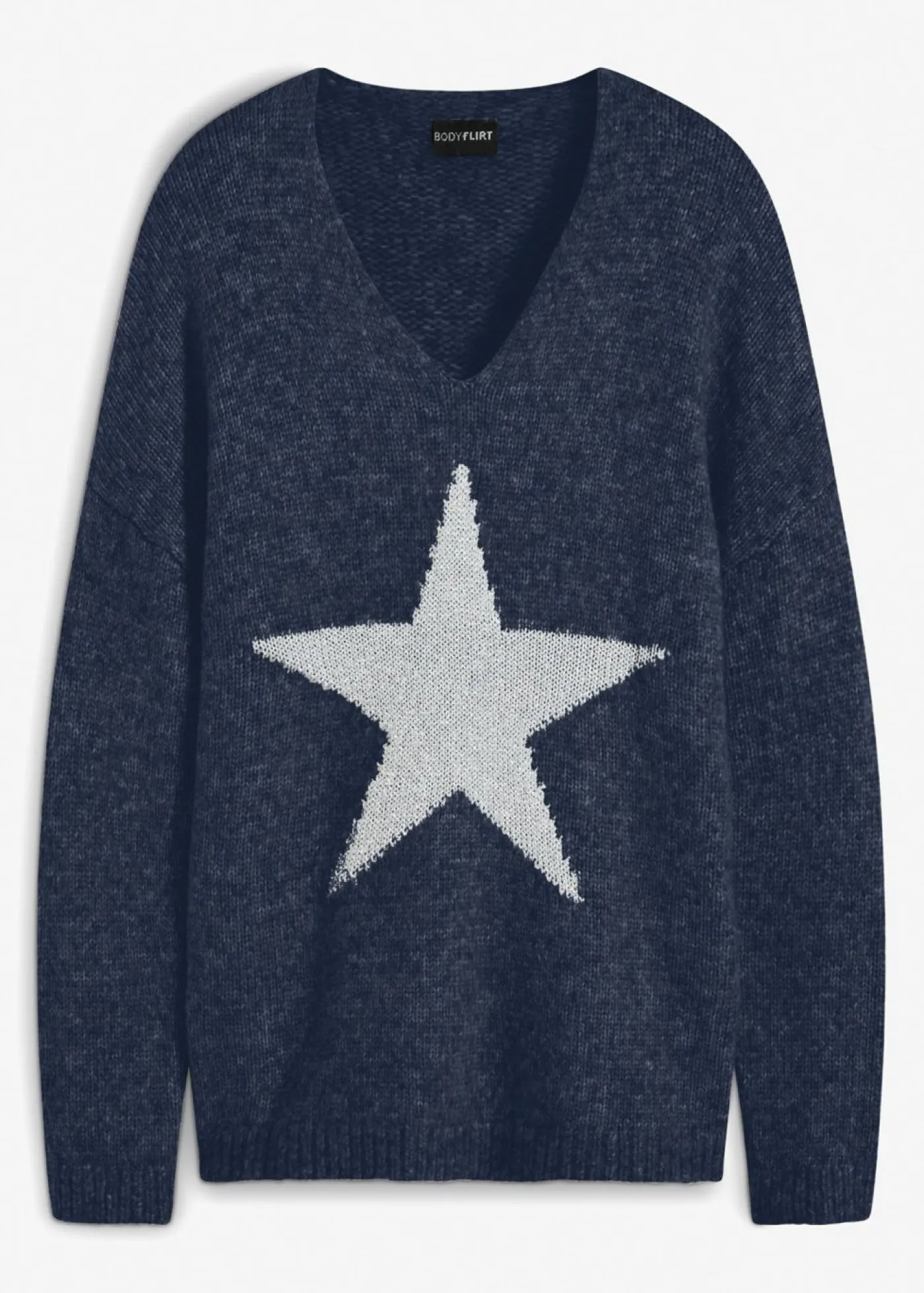 Clearance Jersey con estrellas Mujer Jerséis|Ropa De Punto