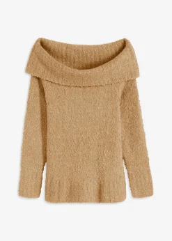 Online Jersey con hombros al descubierto Mujer Jerséis