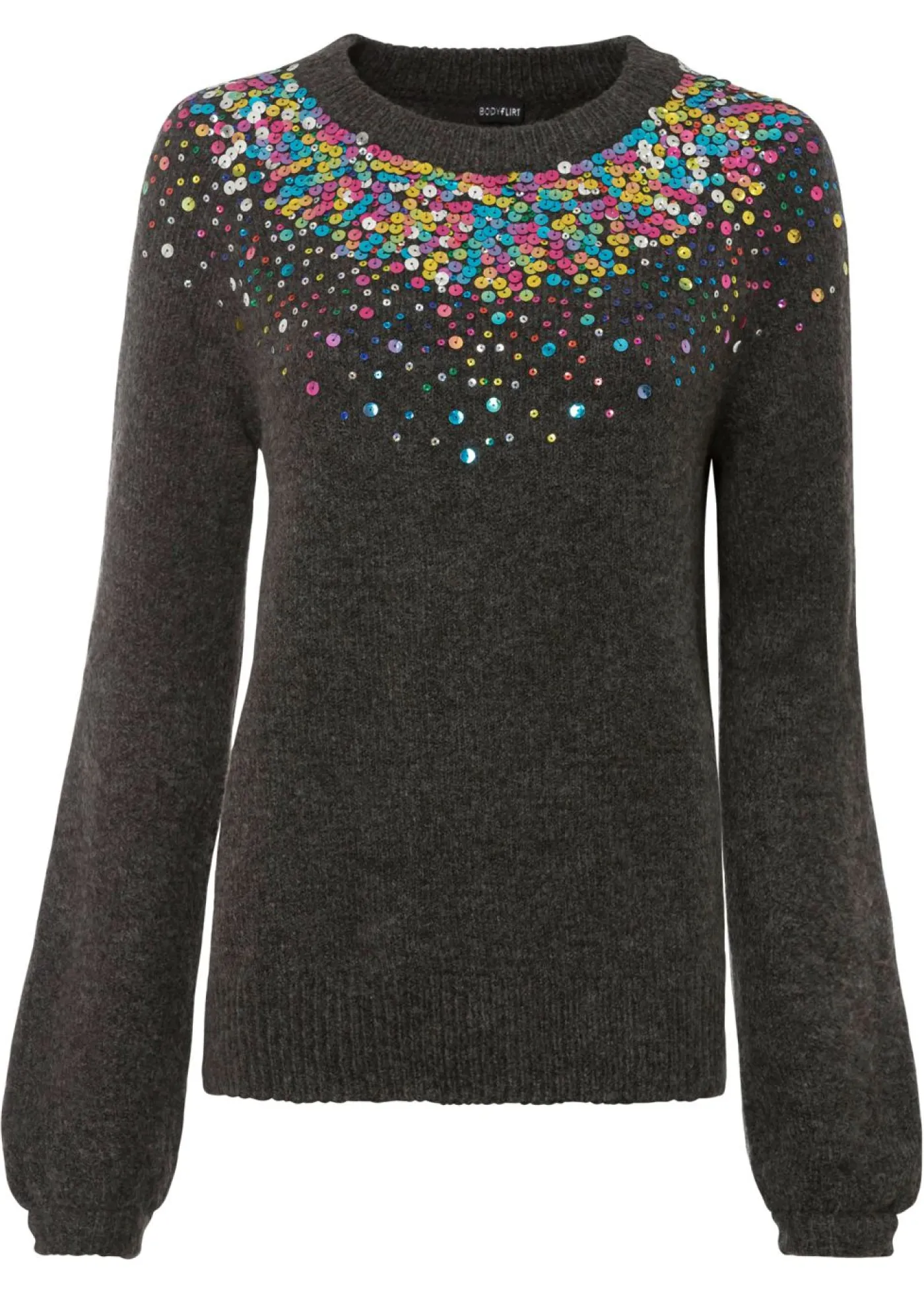 Clearance Jersey con lentejuelas coloridas Mujer Jerséis|Ropa De Punto