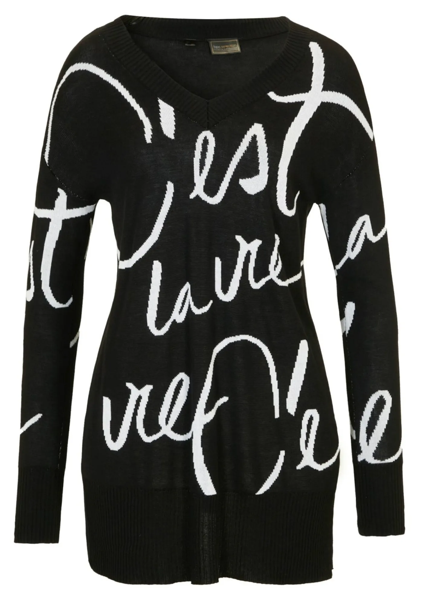 Online Jersey con letras Mujer Jerséis|Ropa De Punto