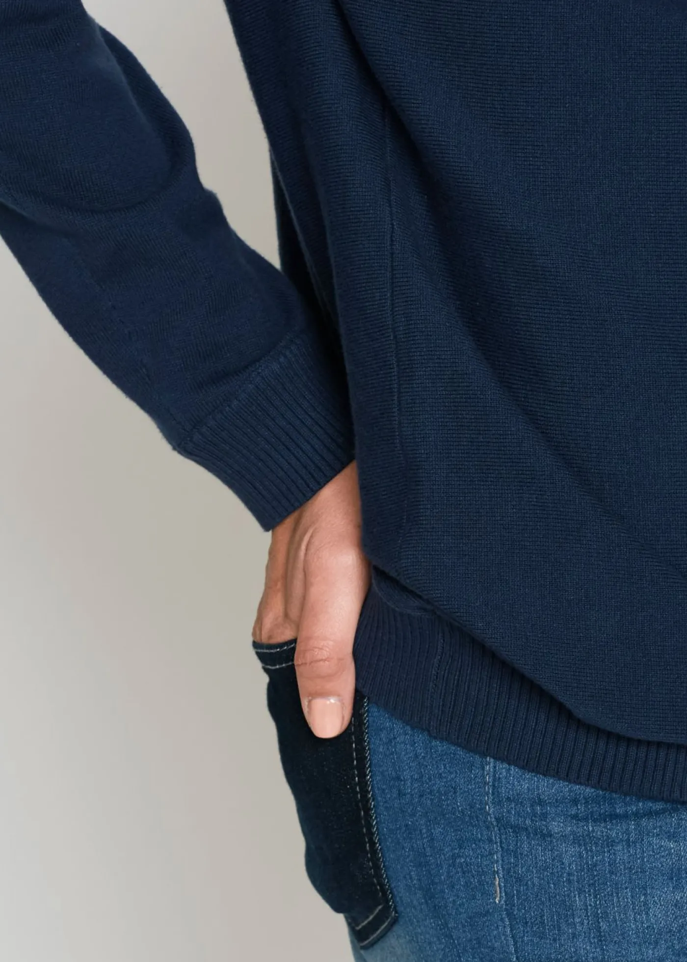 Outlet Jersey con mangas murciélago Mujer Jerséis|Ropa De Punto
