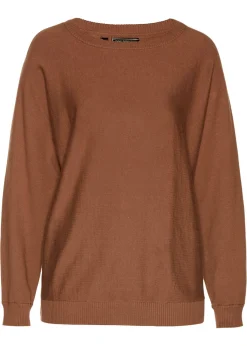 Hot Jersey con mangas murciélago Mujer Jerséis|Ropa De Punto