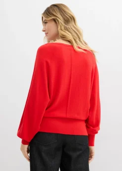 Jersey con mangas murciélago Mujer Jerséis|Ropa De Punto