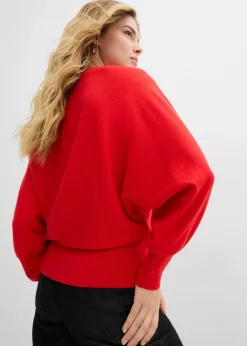 Jersey con mangas murciélago Mujer Jerséis|Ropa De Punto