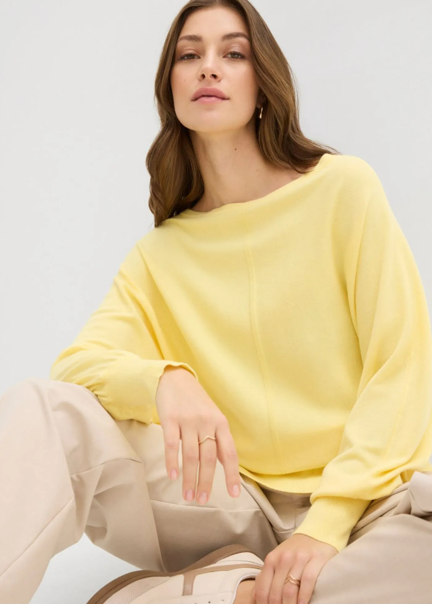 Discount Jersey con mangas murciélago Mujer Jerséis|Ropa De Punto