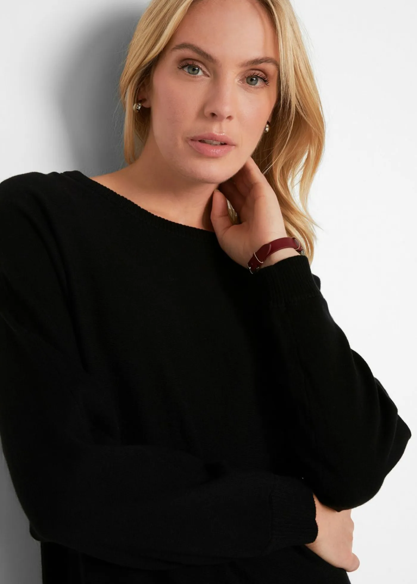 Jersey con mangas murciélago Mujer Jerséis|Ropa De Punto