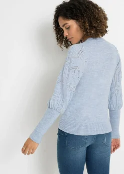 Discount Jersey con patrón de ajour Mujer Jerséis|Ropa De Punto